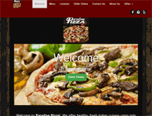 Tablet Screenshot of paradisepizzact.com